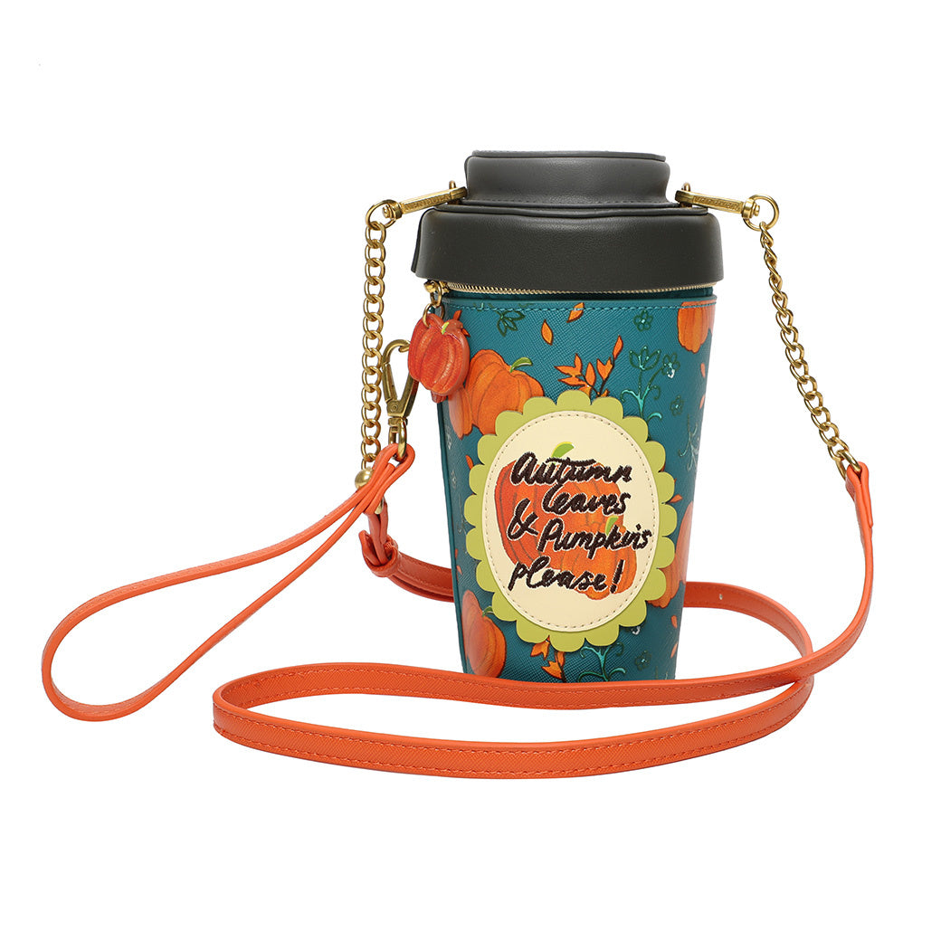 Vendula London - Sugar and Spice Coffee Shop Pumpkin Spice Latte Bag