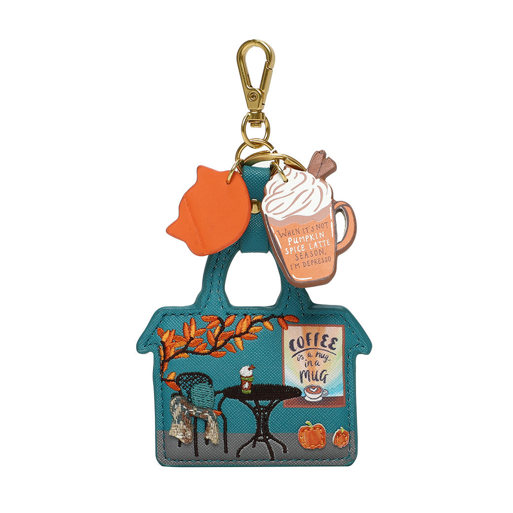 Vendula London - Sugar and Spice Coffee Shop Key Charm