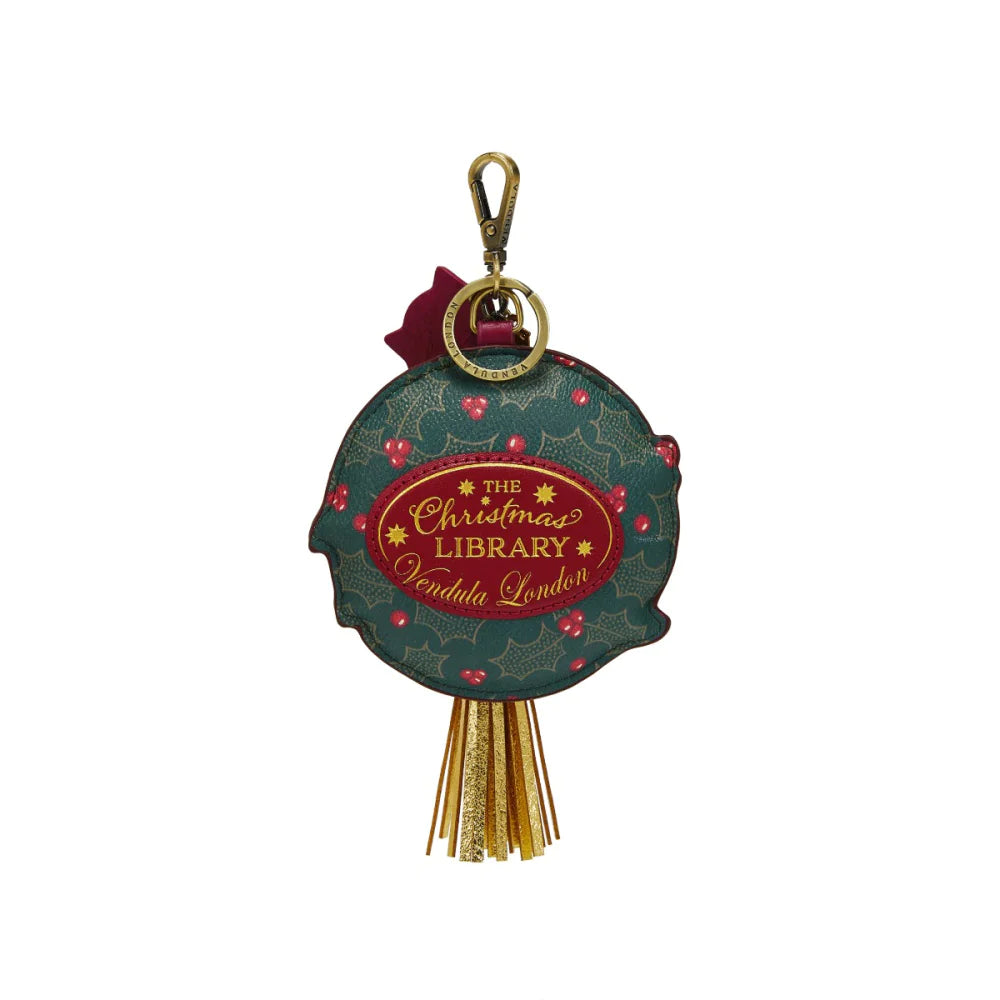 Vendula Christmas Library Key Charm - Available Now