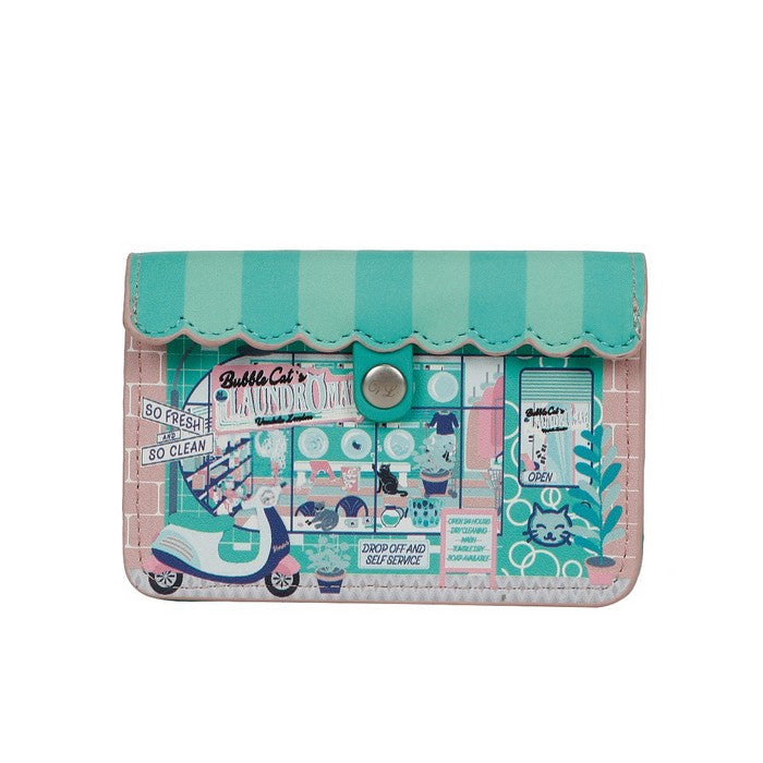 Vendula London - Bubble Cats Accordion Card Wallet Available Now