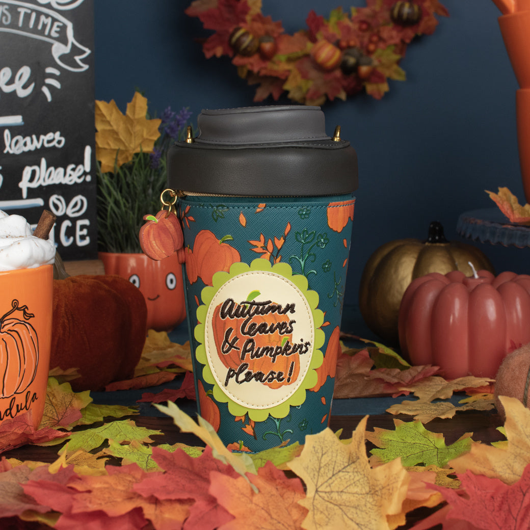 Vendula London - Sugar and Spice Coffee Shop Pumpkin Spice Latte Bag