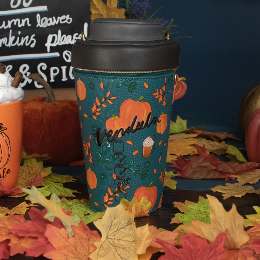 Vendula London - Sugar and Spice Coffee Shop Pumpkin Spice Latte Bag