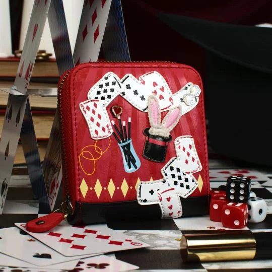 Vendula London House of Cards Magic Shop Square Wallet