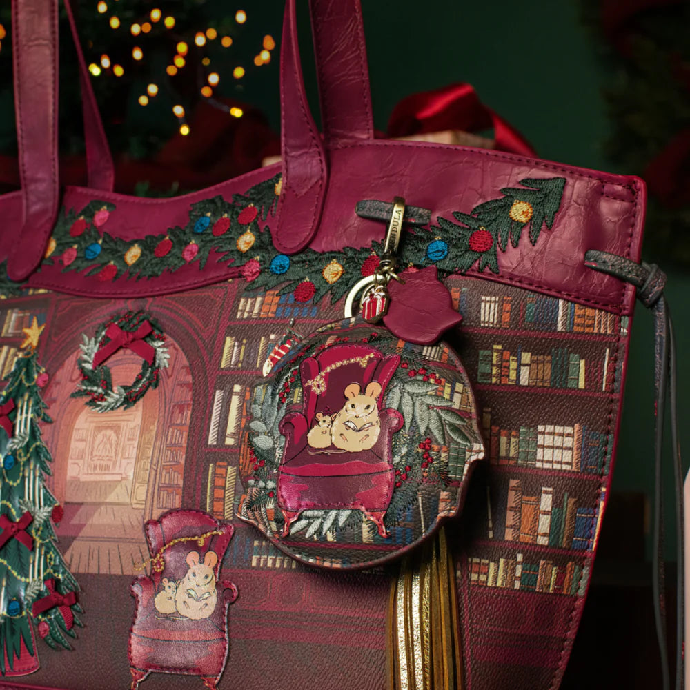 Vendula Christmas Library Key Charm - Available Now