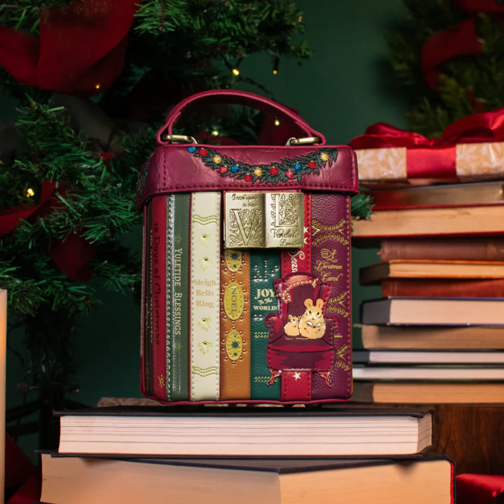 Vendula London Christmas Library Book Box Bag - Available Now