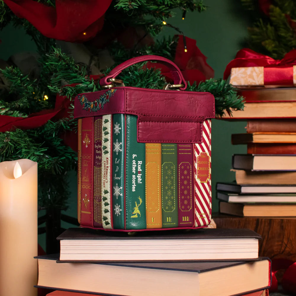Vendula London Christmas Library Book Box Bag - Available Now