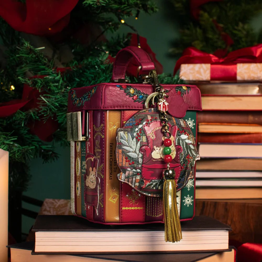 Vendula Christmas Library Key Charm - Available Now
