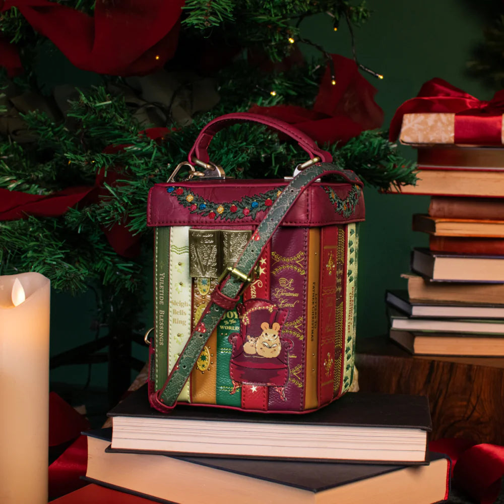 Vendula London Christmas Library Book Box Bag - Available Now