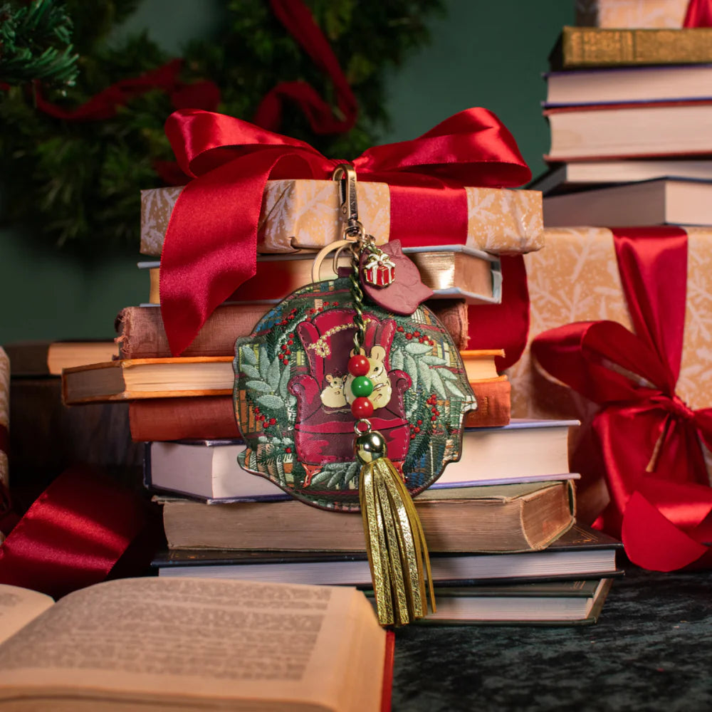 Vendula Christmas Library Key Charm - Available Now