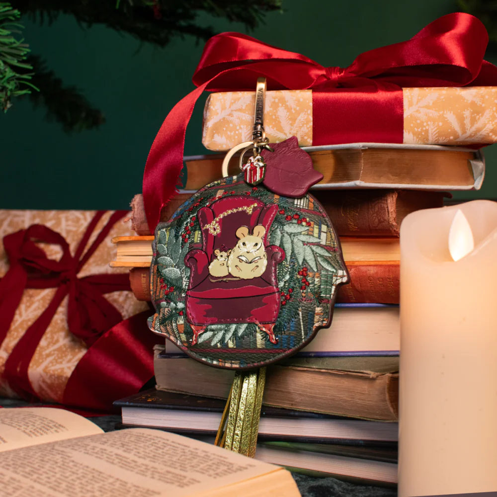 Vendula Christmas Library Key Charm - Available Now