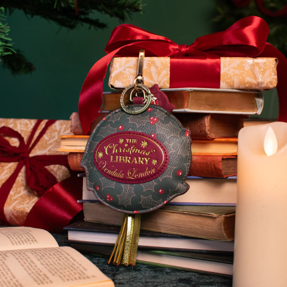 Vendula Christmas Library Key Charm - Available Now