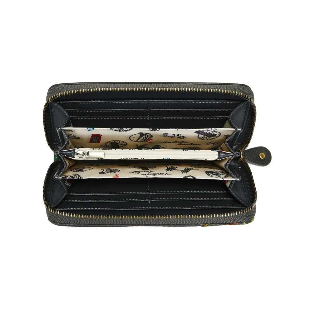 Vendula London The Witches Pantry Large Ziparound Wallet ( Pre Sale Due Mid Nov )