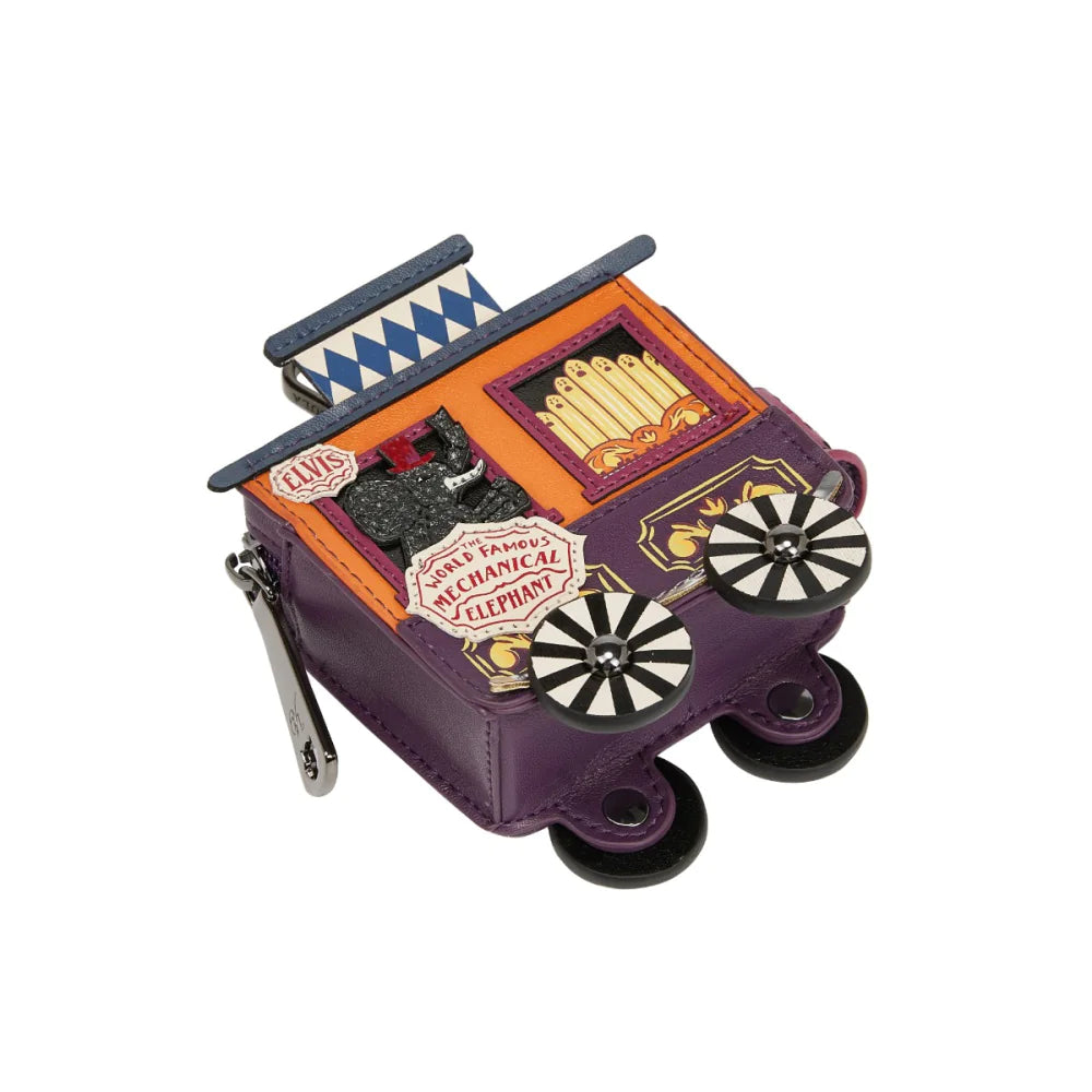 Vendula London Skelecat’s Travelling Ghost Train Carriage Coin Purse Available Now