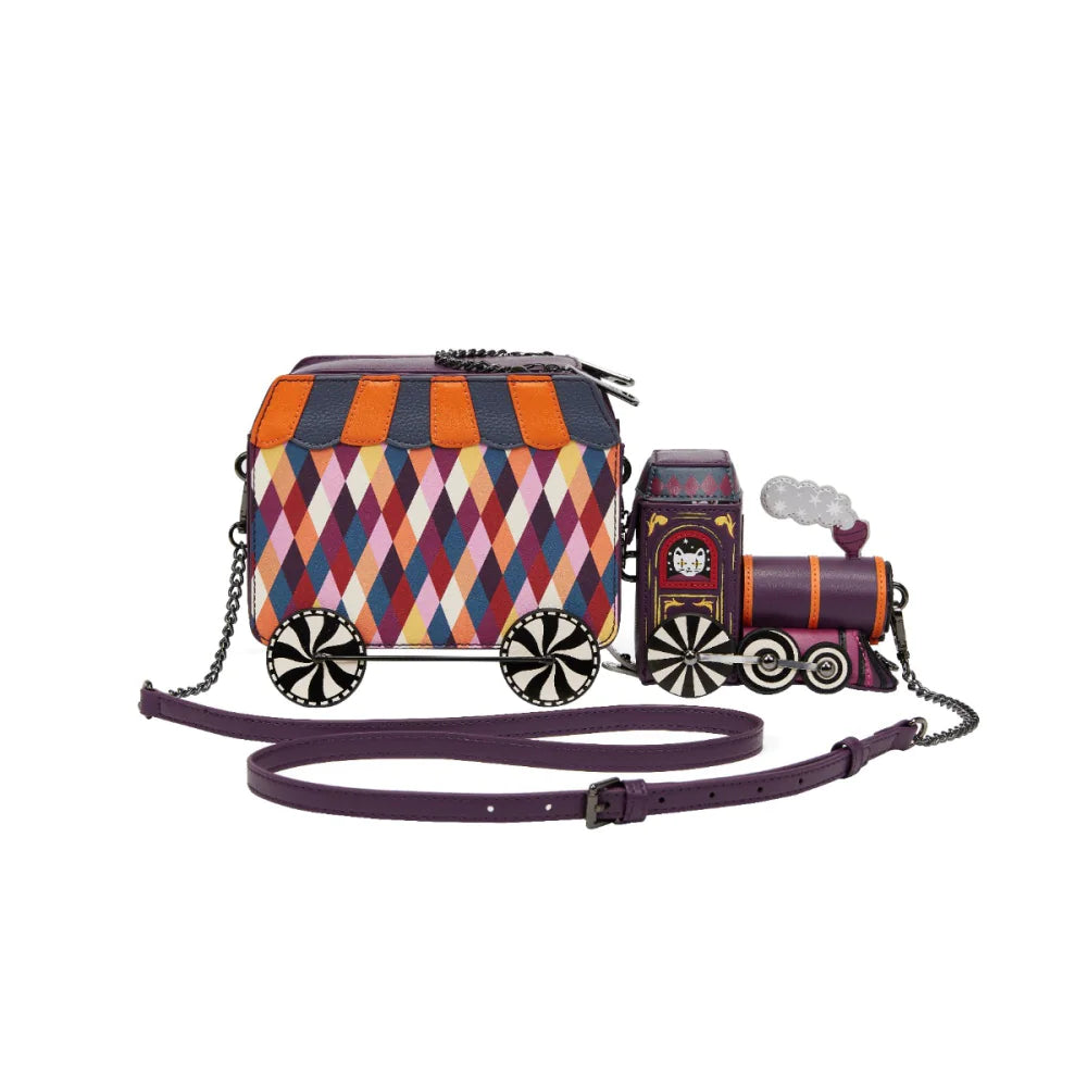 Vendula London Skelecat"s Travelling Ghost Train Bag Available Now