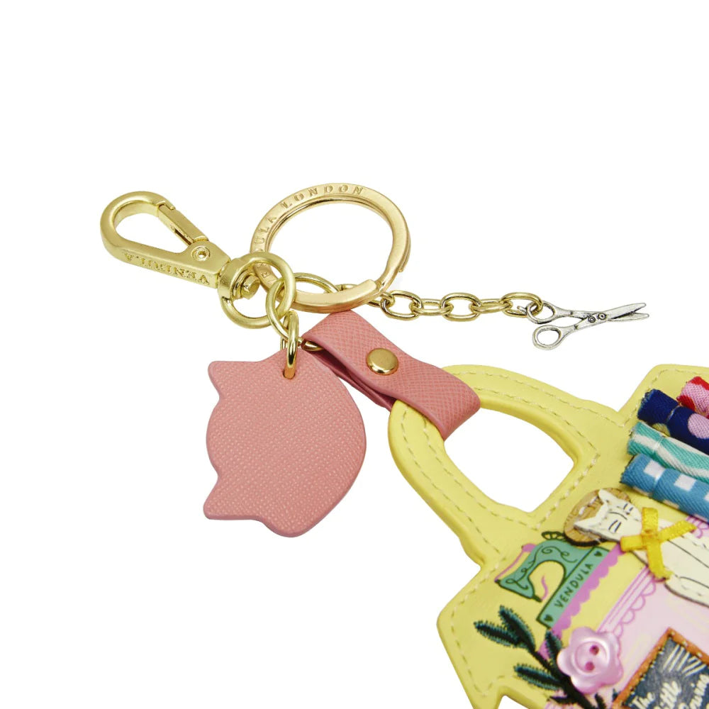 Vendula London Sewing Shop Raspberry Edition Key Charm Available Now!
