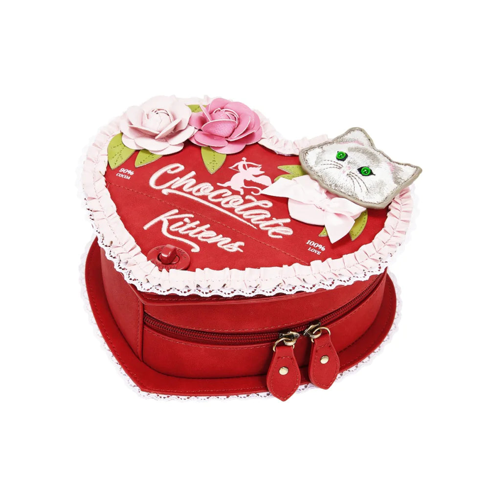 Vendula London The Chocolate Box Heart Box Bag Presale
