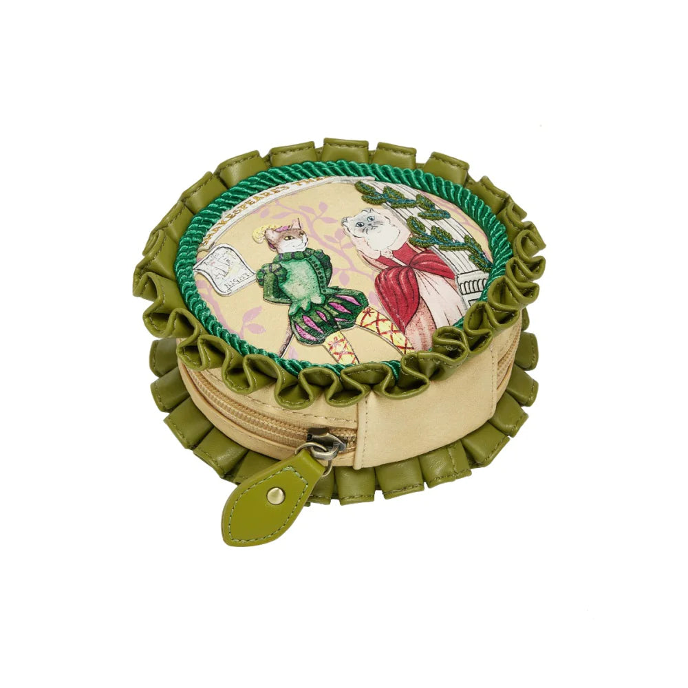 Vendula London Shakespeare Twelfth Night Round Coin Purse Limited Edition