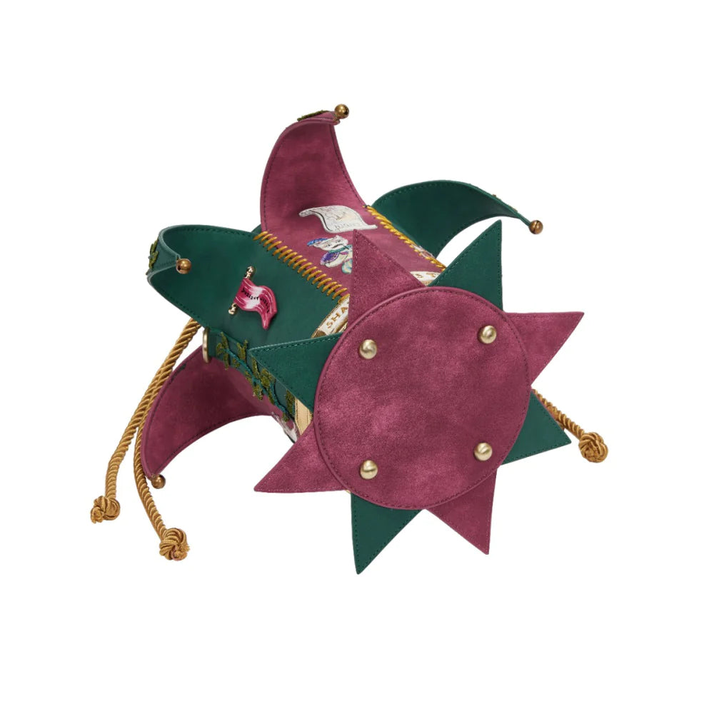 Vendula London Shakespeare Twelfth Night Jester Hat Bag Arrives 5/6