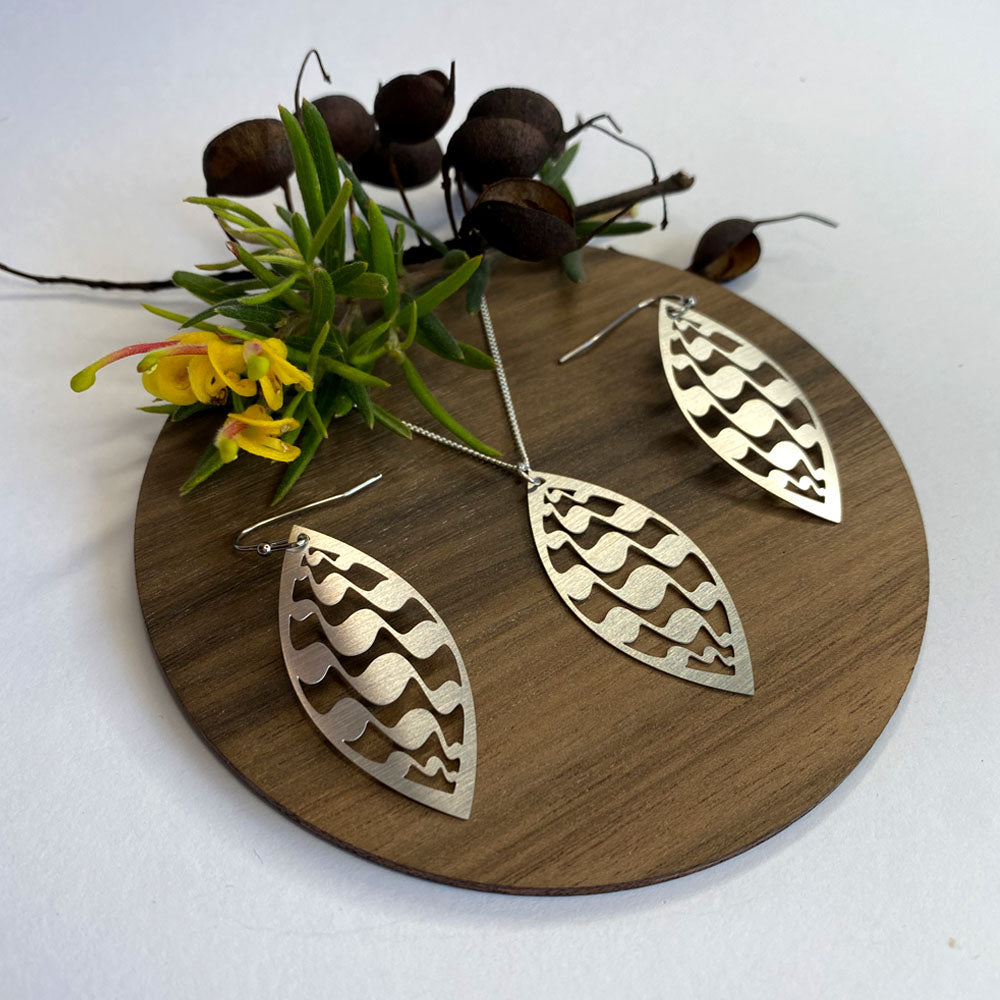 Go Do Good - Grevillea pod earrings