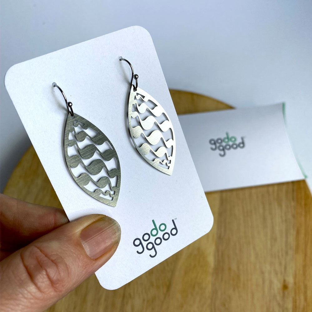 Go Do Good - Grevillea pod earrings