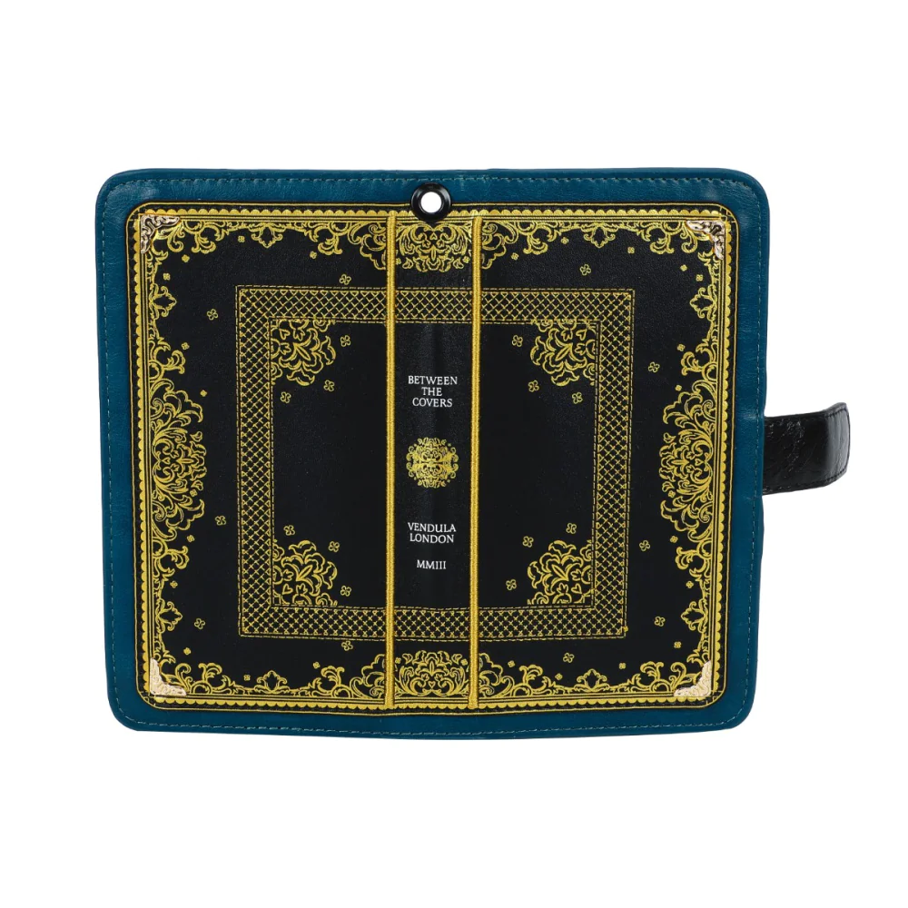 Vendula London Between The Covers Bookbinders Universal Flip Phone Case ( Pre Sale ) Arrival Mid / Late Sept