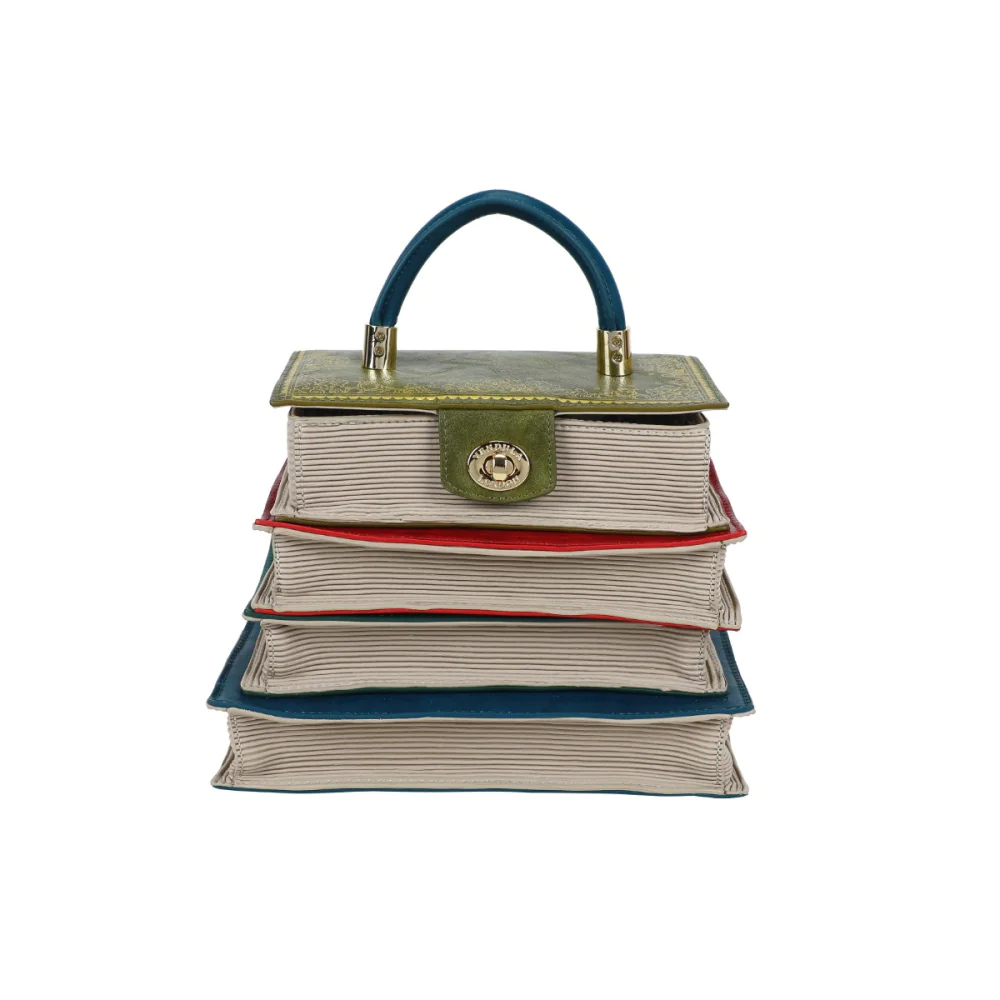 Vendula London Between the Covers Bookbinders Book Stack Bag ( Pre Sale ) Arrival Mid / Late Sept