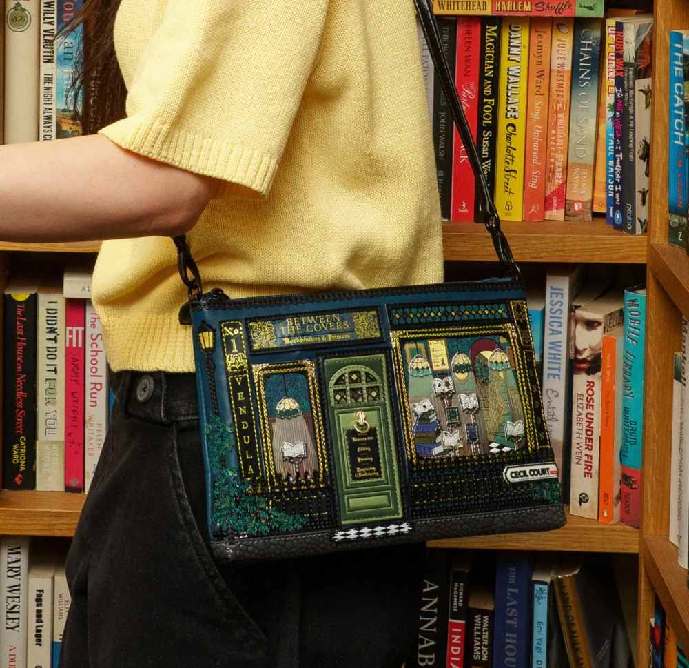 Vendula London Between the Covers Bookbinders Kate Pouch Bag ( Pre Sale ) Arrival Mid / Late Sept