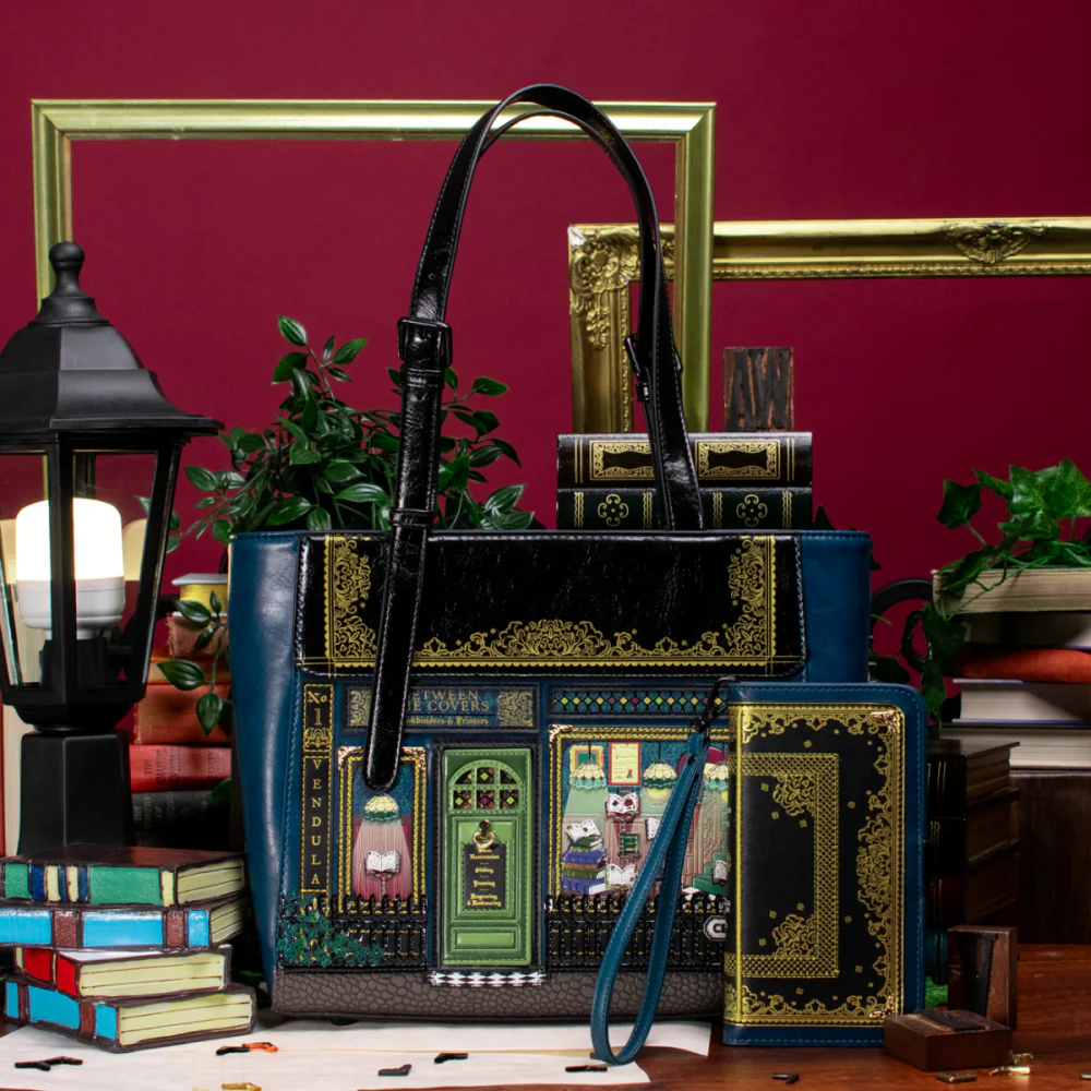Vendula London Between The Covers Bookbinders Universal Flip Phone Case ( Pre Sale ) Arrival Mid / Late Sept