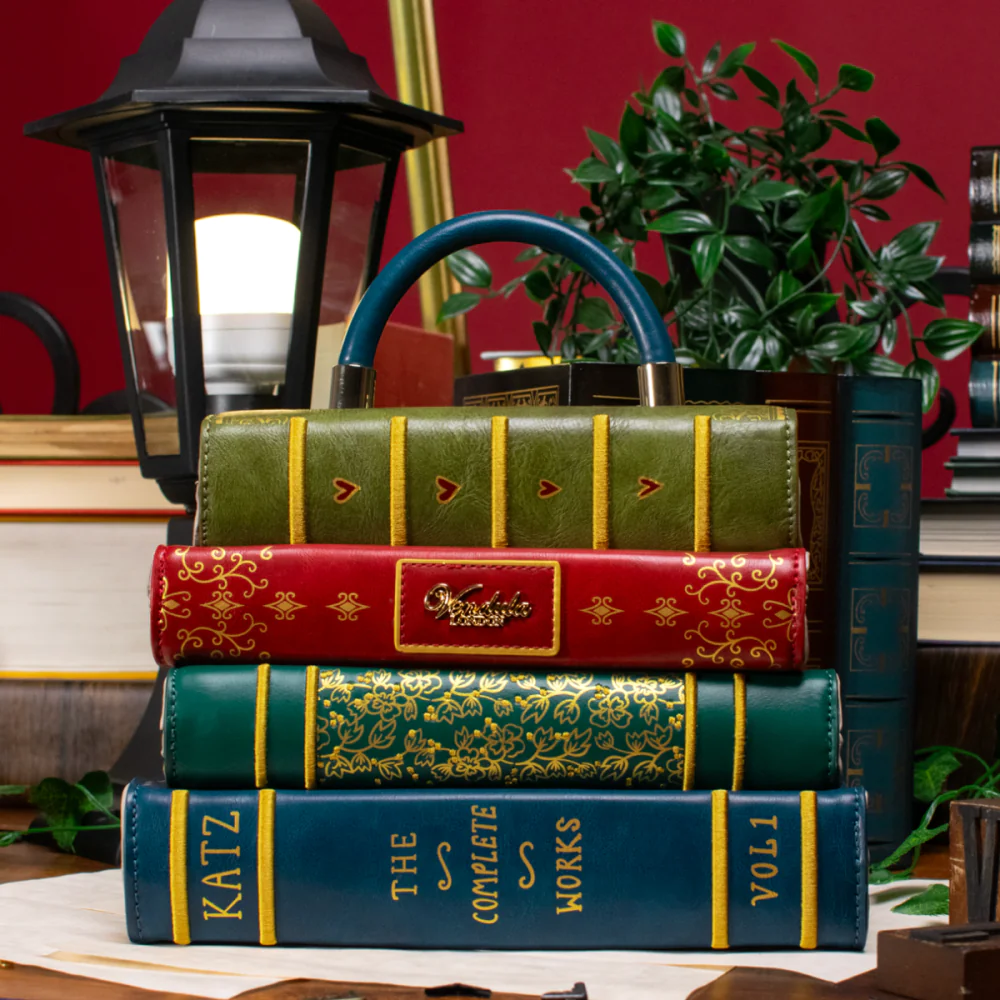 Vendula London Between the Covers Bookbinders Book Stack Bag ( Pre Sale ) Arrival Mid / Late Sept