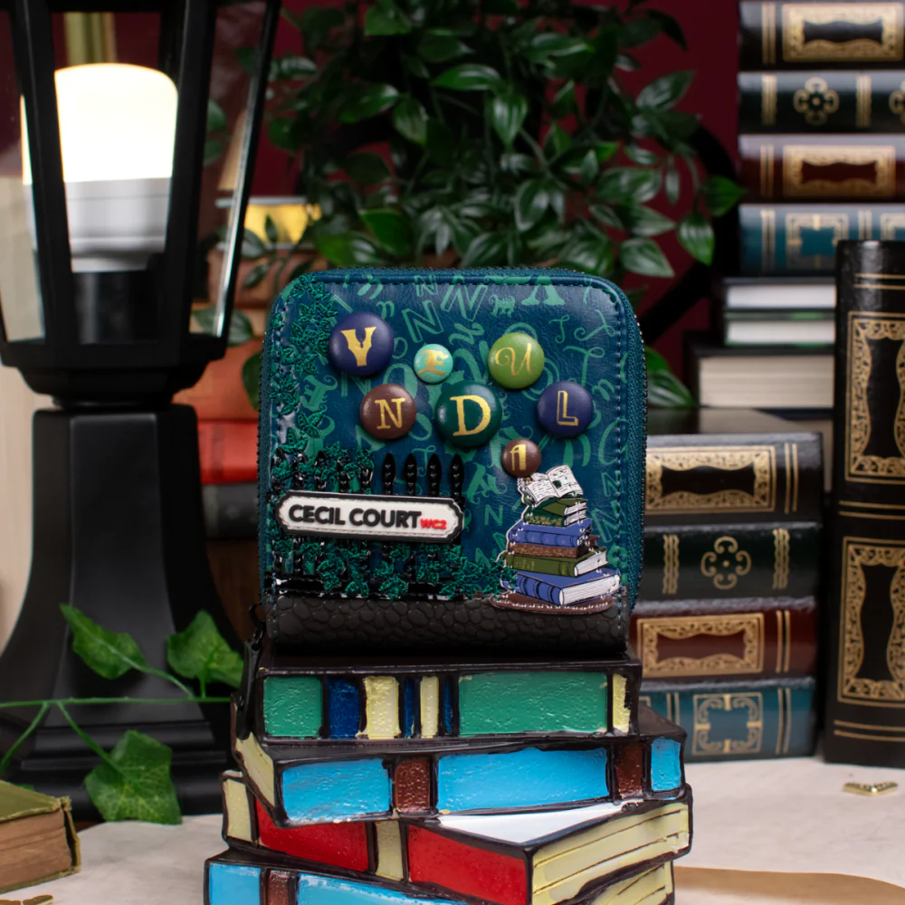 Vendula London Between The Covers Bookbinders Square Wallet ( Pre Sale ) Arrival Mid / Late Sept