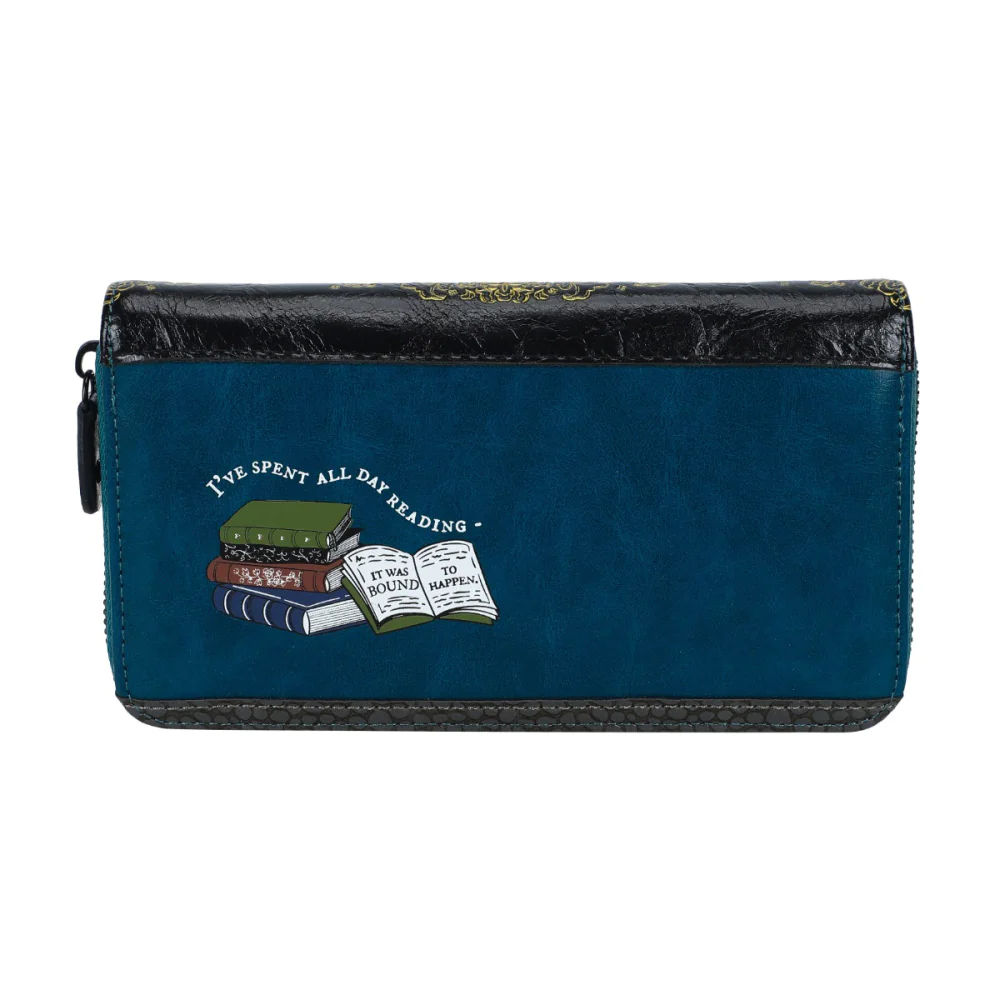 Vendula London Between the Covers Bookbinders Large Ziparound Wallet ( Pre Sale ) Arrival Mid / Late Sept