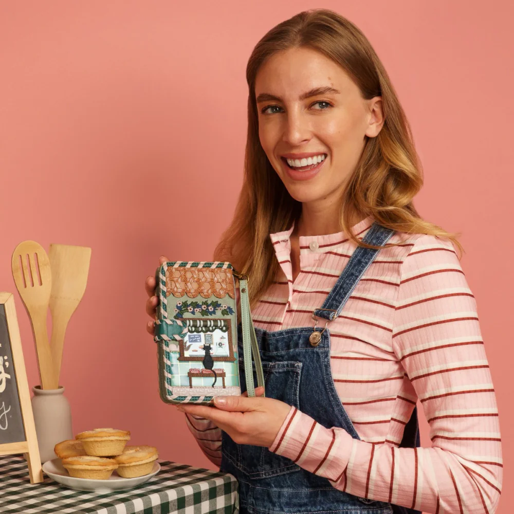 Vendula London Pie Shop Universal Flip Phone Case ( Pre Sale ) Due late Sept / Oct