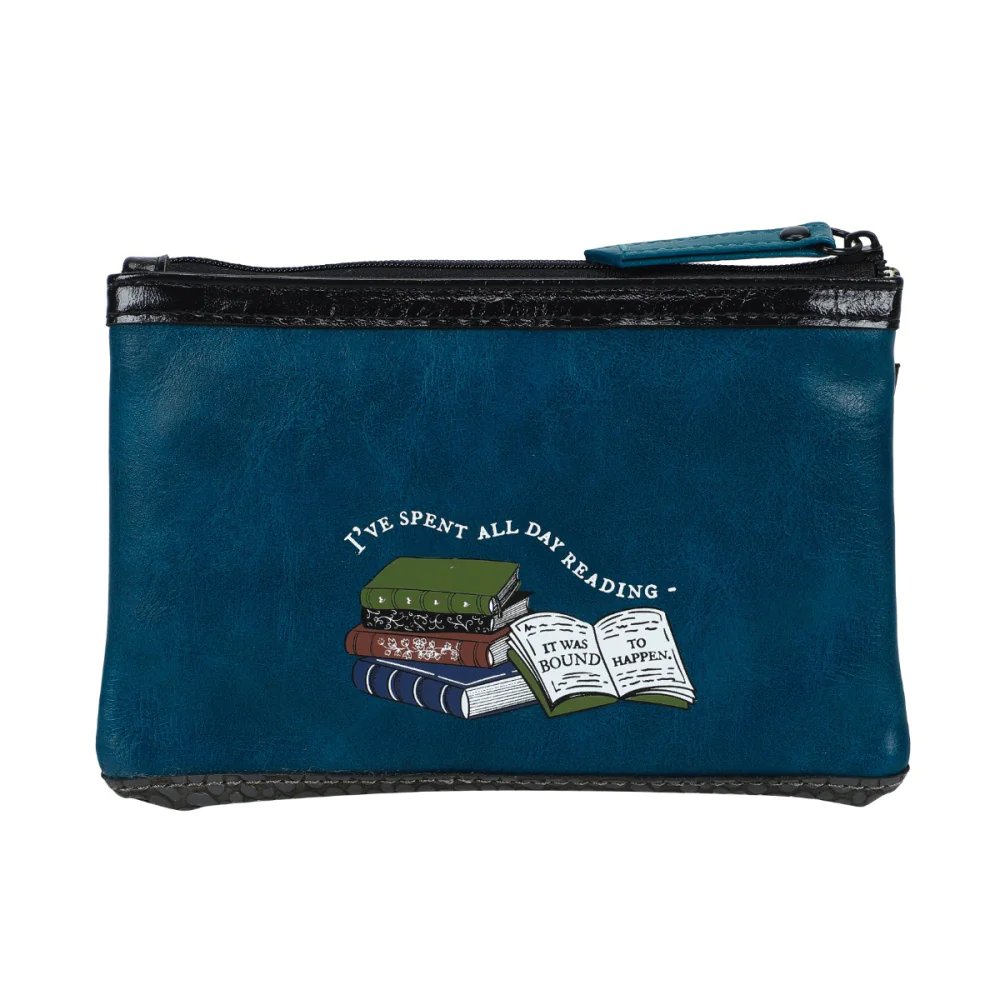Vendula London Between The Covers Bookbinders Zipper Key Coin Purse ( Pre Sale ) Arrival Mid / Late Sept