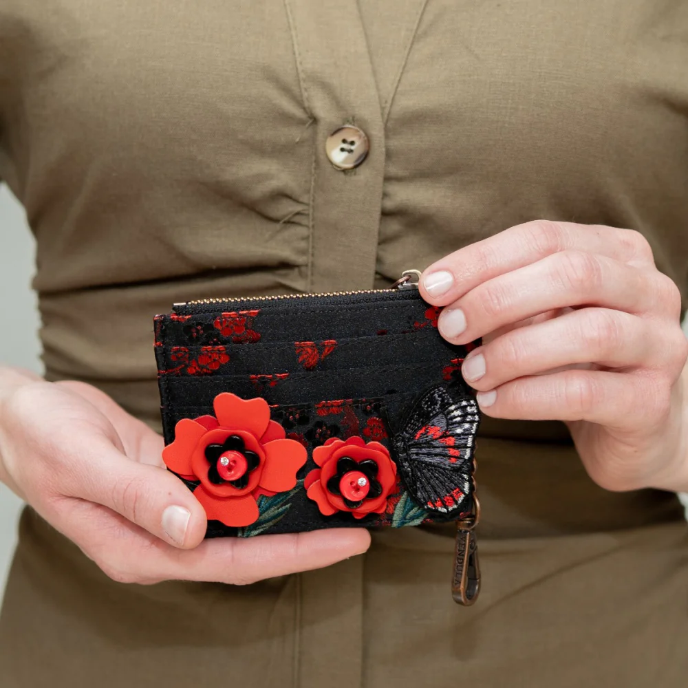 Vendula London Butterfly Garden Card Holder ( Pre Sale ) Arrival Mid / Late Sept