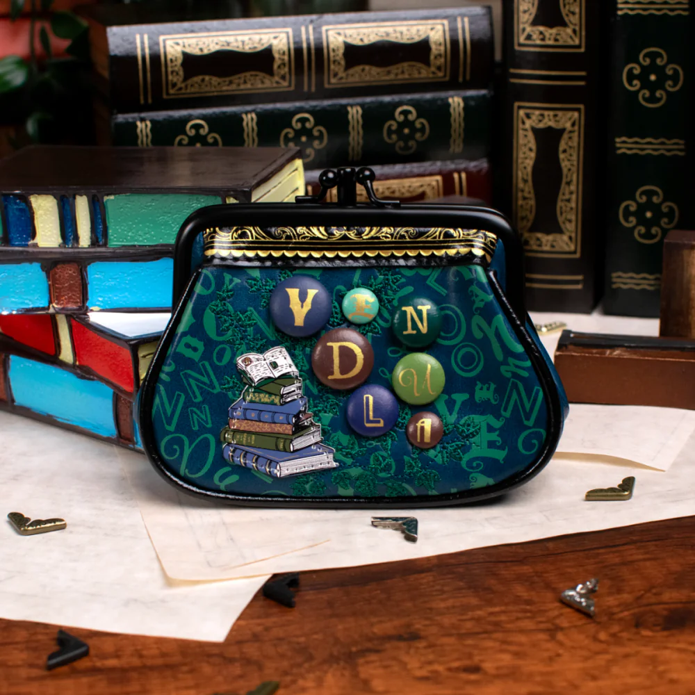 Vendula London Between The Covers Bookbinders Clipper Coin Purse Due- Available Now