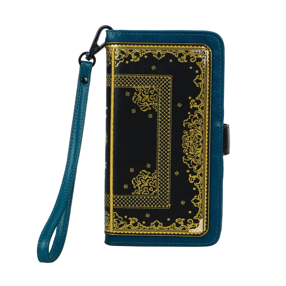 Vendula London Between The Covers Bookbinders Universal Flip Phone Case ( Pre Sale ) Arrival Mid / Late Sept