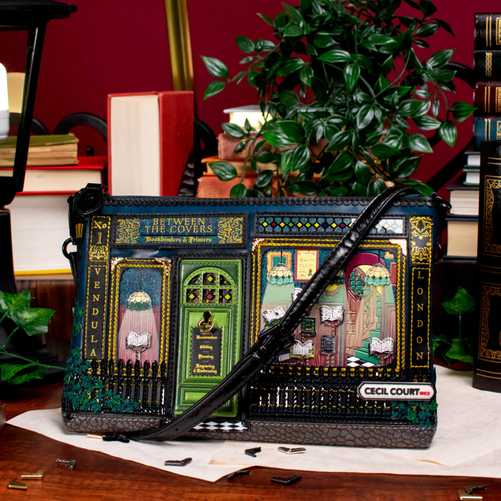 Vendula London Between the Covers Bookbinders Kate Pouch Bag ( Pre Sale ) Arrival Mid / Late Sept