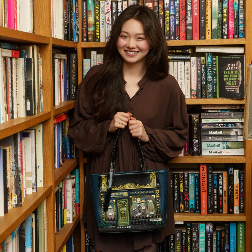 Vendula London Between the Covers Bookbinders Shopper Tote Bag ( Pre Sale ) Arrival Mid / Late Sept