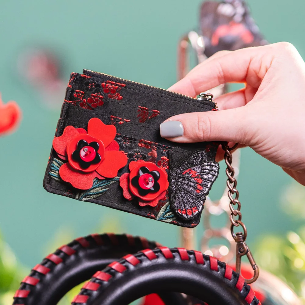 Vendula London Butterfly Garden Card Holder ( Pre Sale ) Arrival Mid / Late Sept