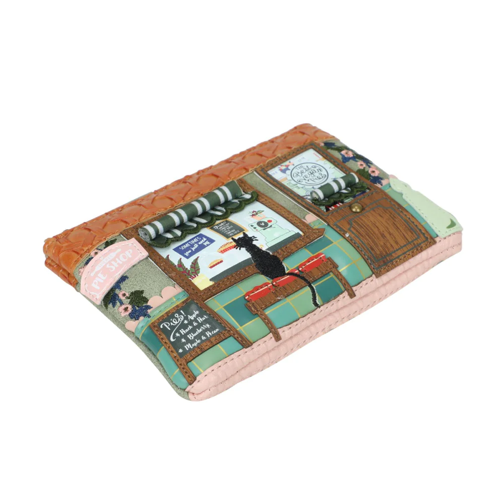 Vendula London Pie Shop Zipper Coin Key Purse ( Presale ) due late Sept / Oct