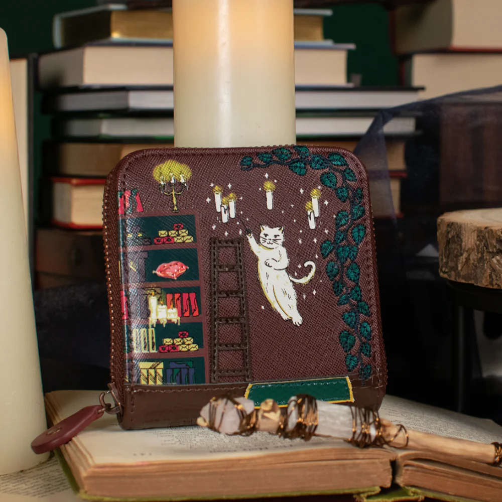 Vendula London Mystic Wicks Candle and Wandmakkers Square Wallet - Available Now