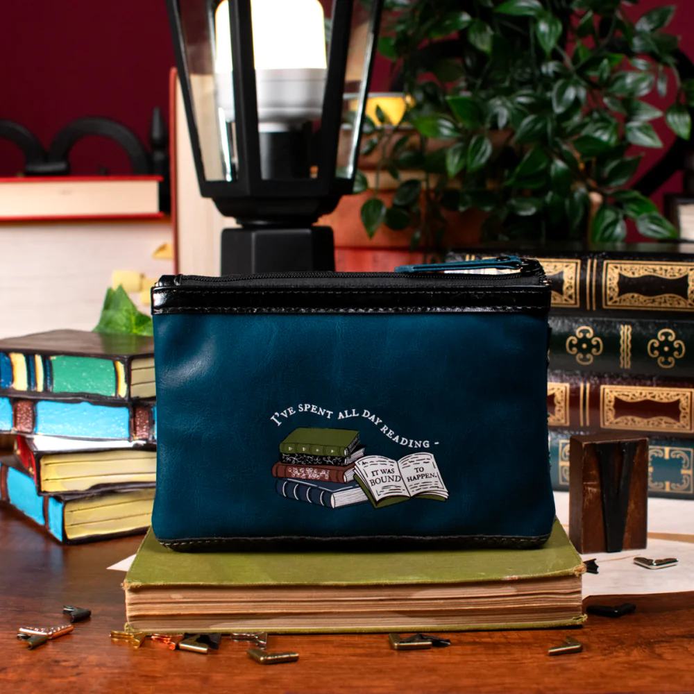 Vendula London Between The Covers Bookbinders Zipper Key Coin Purse ( Pre Sale ) Arrival Mid / Late Sept