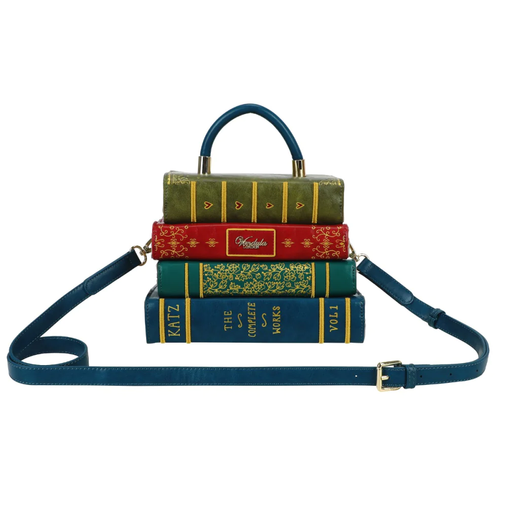 Vendula London Between the Covers Bookbinders Book Stack Bag ( Pre Sale ) Arrival Mid / Late Sept