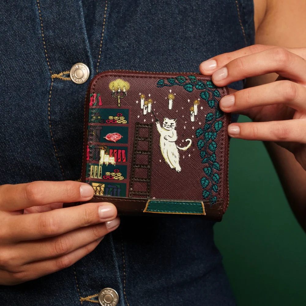 Vendula London Mystic Wicks Candle and Wandmakkers Square Wallet - Available Now