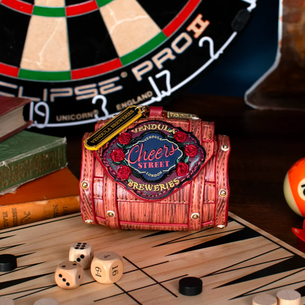Vendula London Cheers Street Barrel Coin Purse ( Pre Sale ) Due Oct