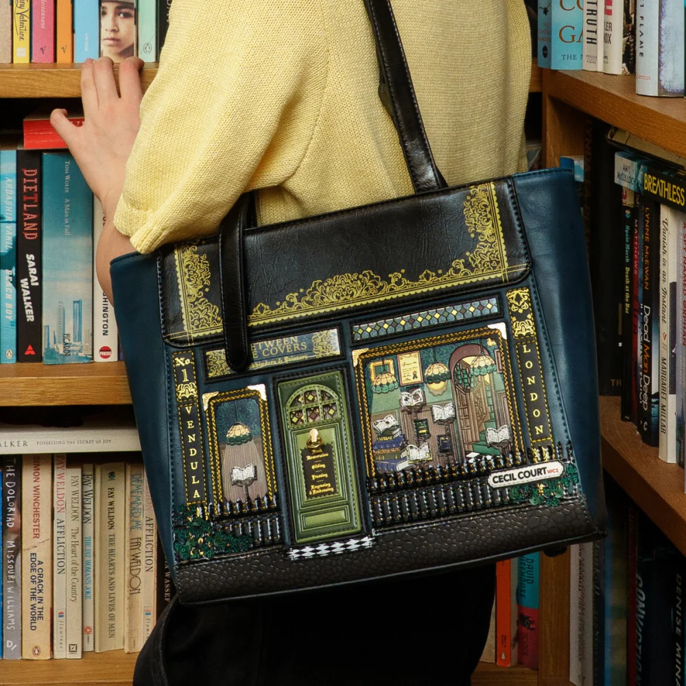 Vendula London Between the Covers Bookbinders Shopper Tote Bag ( Pre Sale ) Arrival Mid / Late Sept