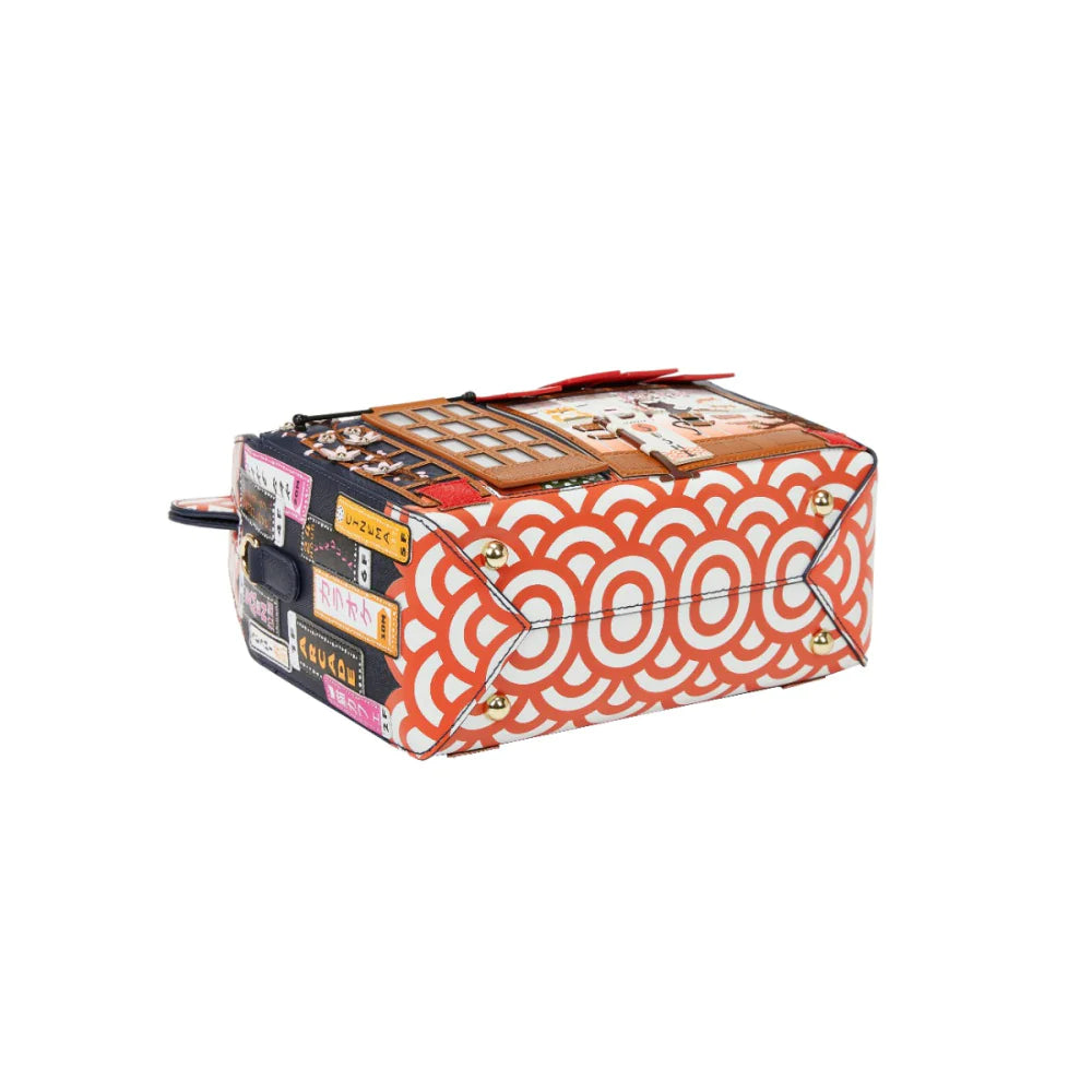 Vendula London Sushi Blue Edition Takeaway Box Bag w Shoulder Strap Available Now