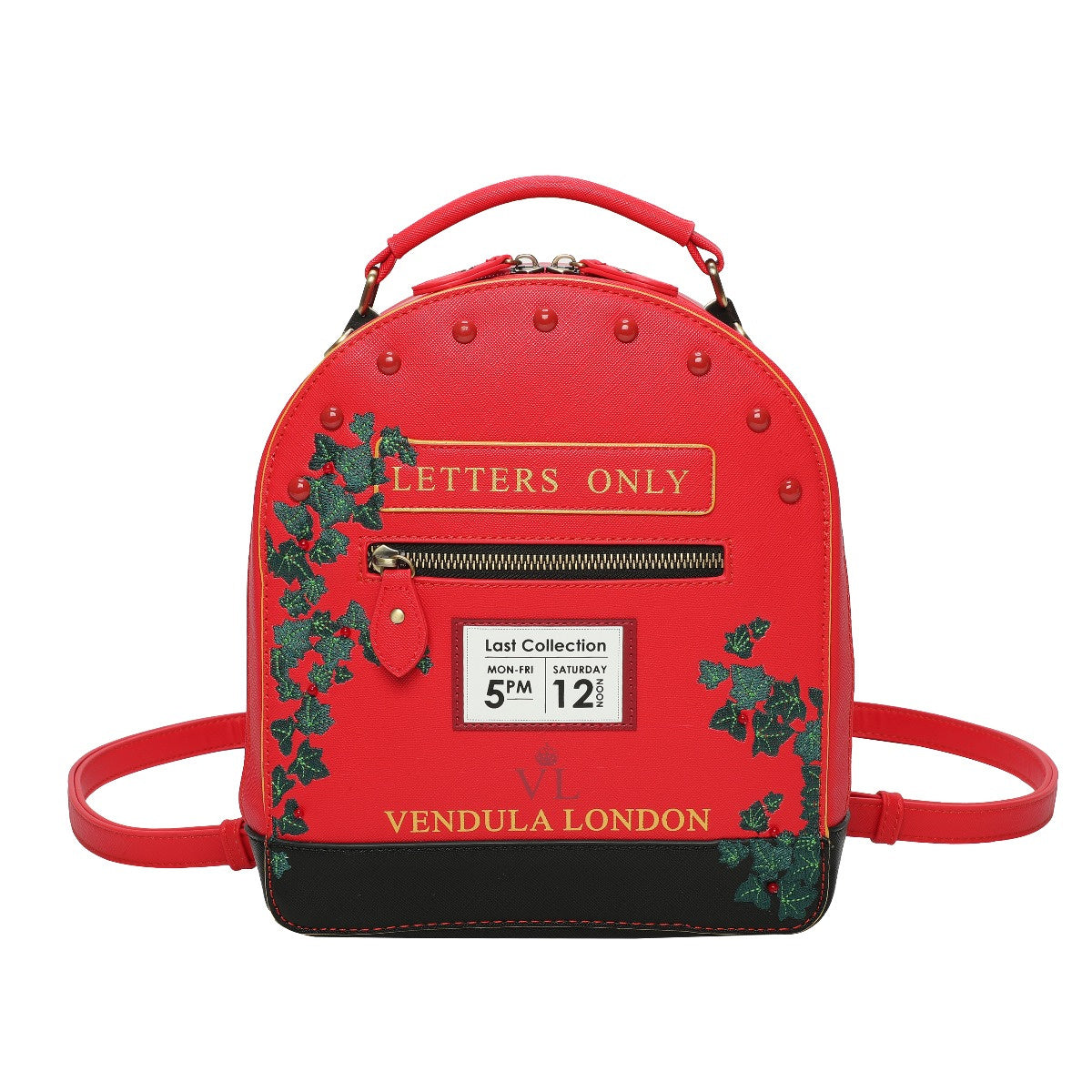 Vendula London - The Old Post Office Navy Edition Postbox Bag
