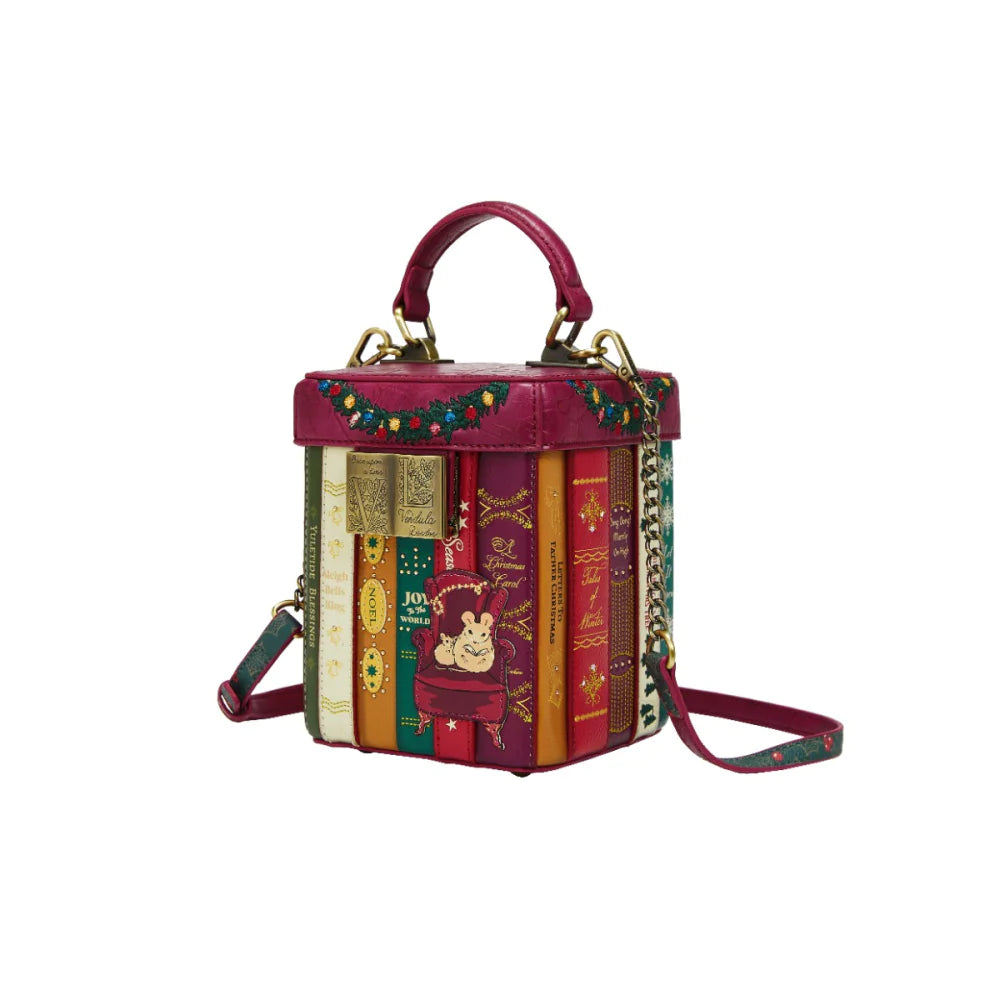 Vendula London Christmas Library Book Box Bag - Available Now