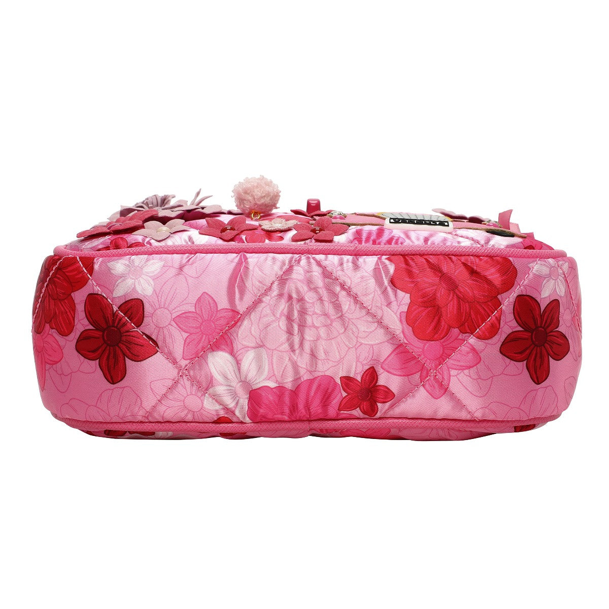 Vendula London - Pink Ribbon London Cats & Corgis Floral Camera Bag